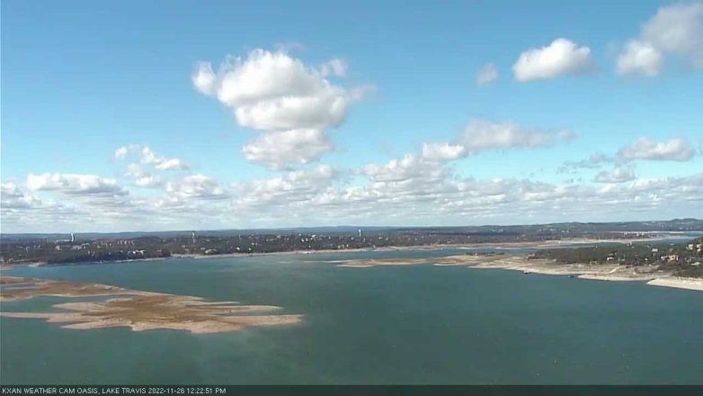 Lake Travis webcam, November 26, 2022 12:25 PM CT