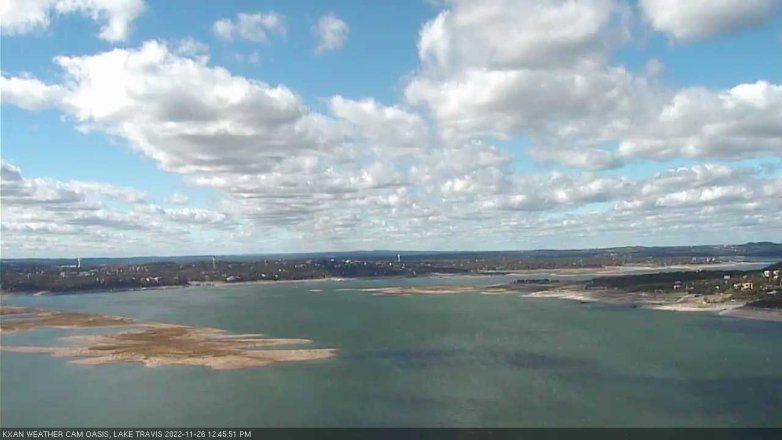 Lake Travis webcam, November 26, 2022 12:45 PM CT