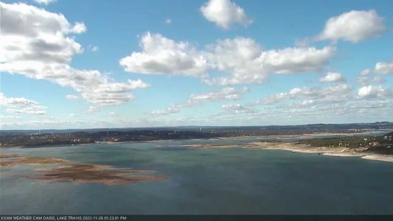 Lake Travis webcam, November 26, 2022 1:25 PM CT