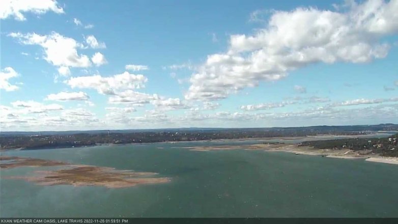 Lake Travis webcam, November 26, 2022 2:00 PM CT