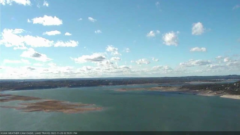 Lake Travis webcam, November 26, 2022 3:00 PM CT