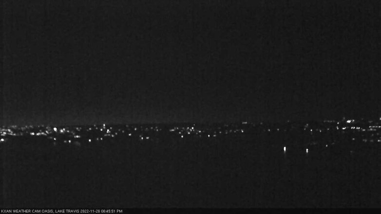 Lake Travis webcam, November 26, 2022 6:45 PM CT