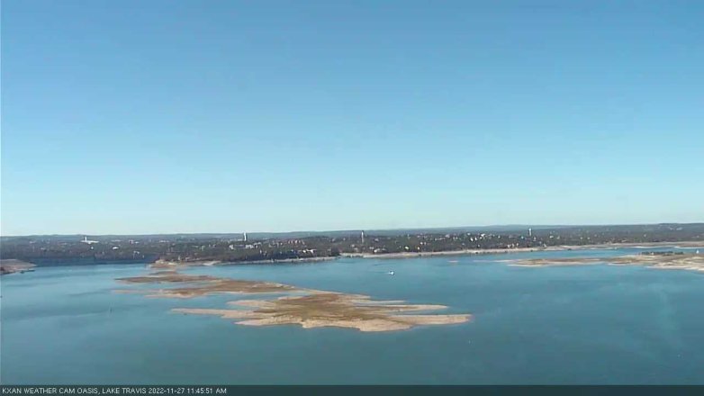 Lake Travis webcam, November 27, 2022 11:45 AM CT