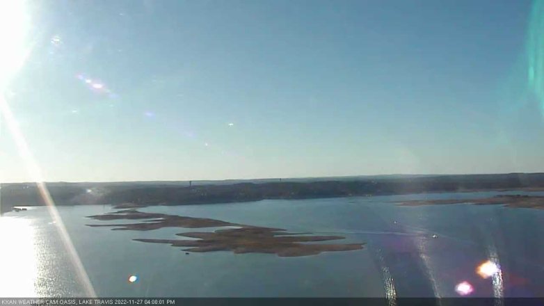 Lake Travis webcam, November 27, 2022 4:00 PM CT