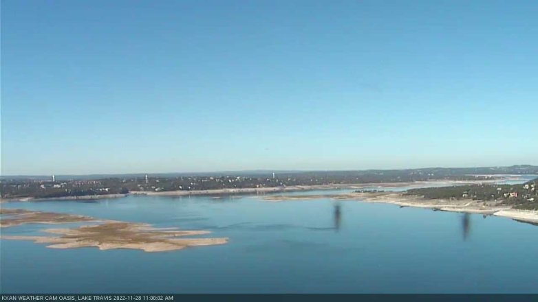 Lake Travis webcam, November 28, 2022 11:00 AM CT