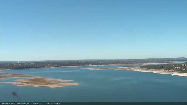 Lake Travis webcam, November 28, 2022 12:25 PM CT