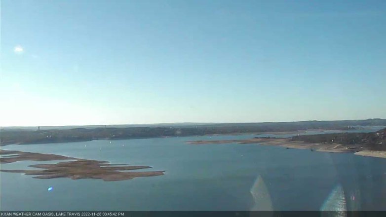 Lake Travis webcam, November 28, 2022 3:45 PM CT