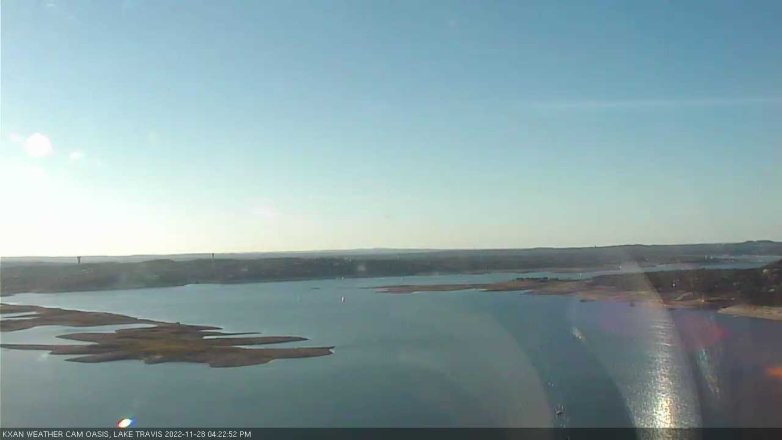 Lake Travis webcam, November 28, 2022 4:25 PM CT