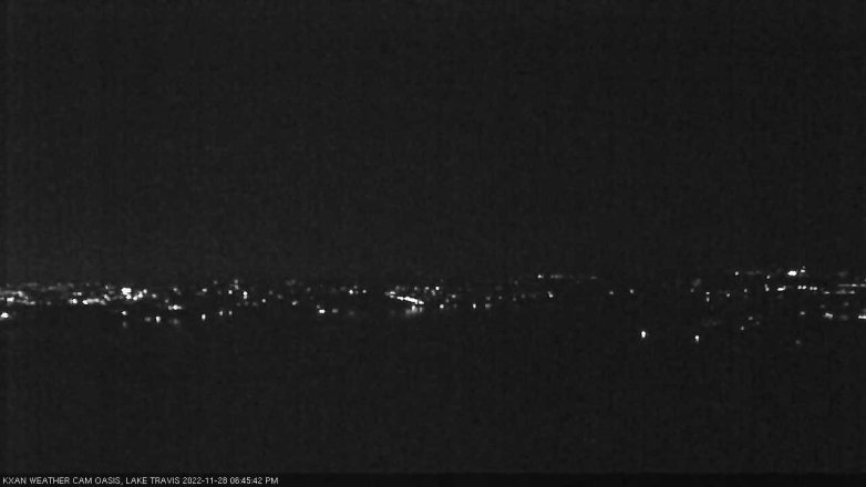 Lake Travis webcam, November 28, 2022 6:45 PM CT