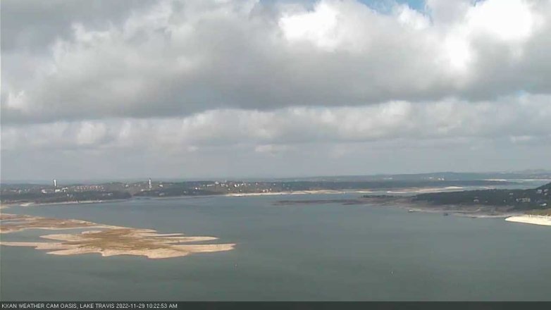 Lake Travis webcam, November 29, 2022 10:25 AM CT