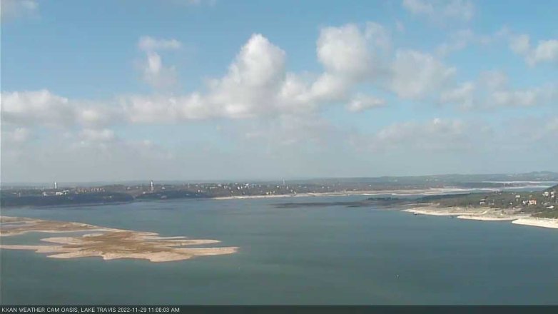 Lake Travis webcam, November 29, 2022 11:00 AM CT