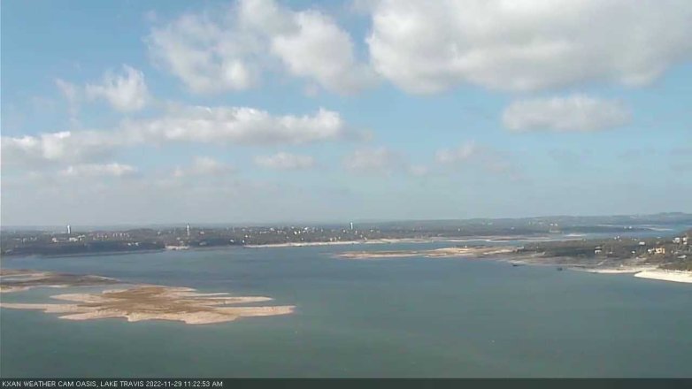 Lake Travis webcam, November 29, 2022 11:25 AM CT