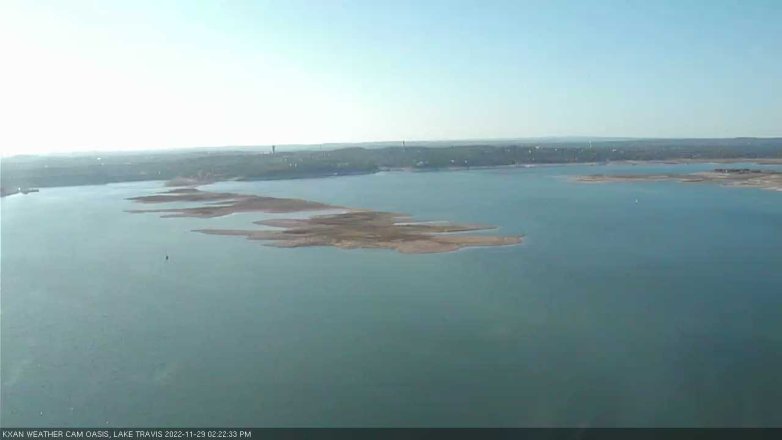 Lake Travis webcam, November 29, 2022 2:25 PM CT