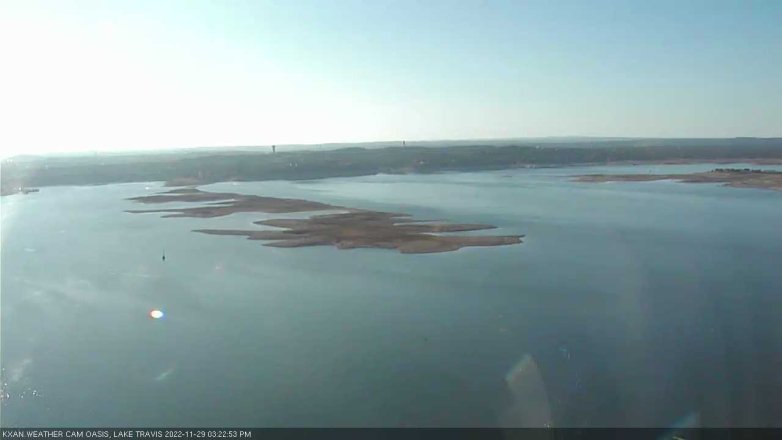 Lake Travis webcam, November 29, 2022 3:25 PM CT