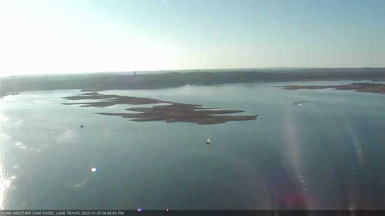 Lake Travis webcam, November 29, 2022 4:00 PM CT