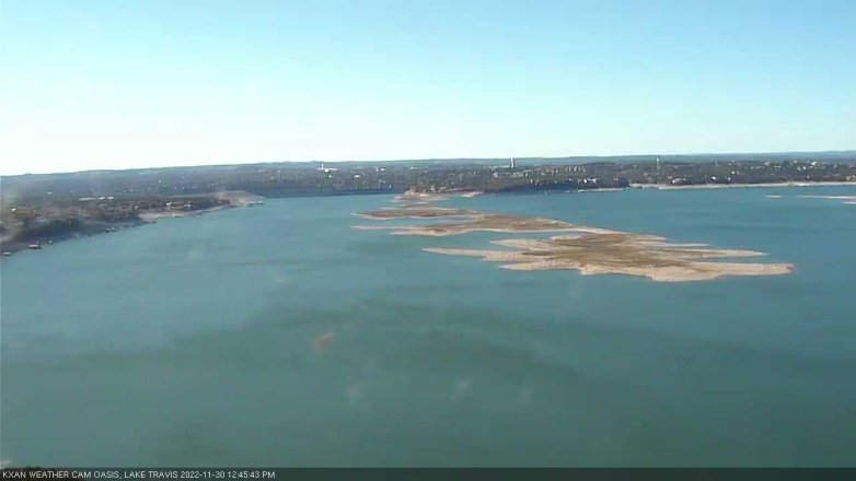 Lake Travis webcam, November 30, 2022 12:45 PM CT