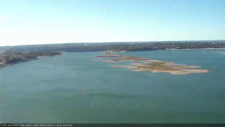 Lake Travis webcam, November 30, 2022 1:25 PM CT