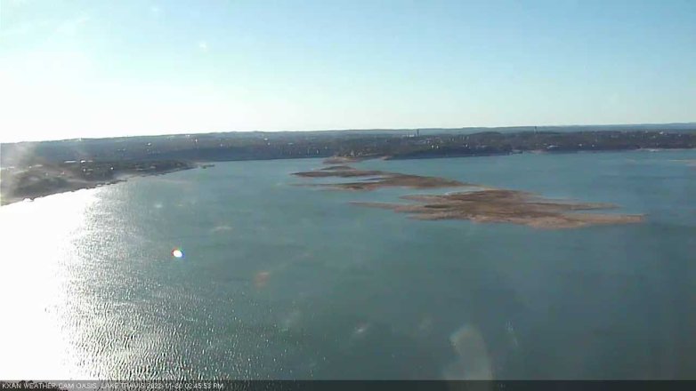 Lake Travis webcam, November 30, 2022 2:45 PM CT