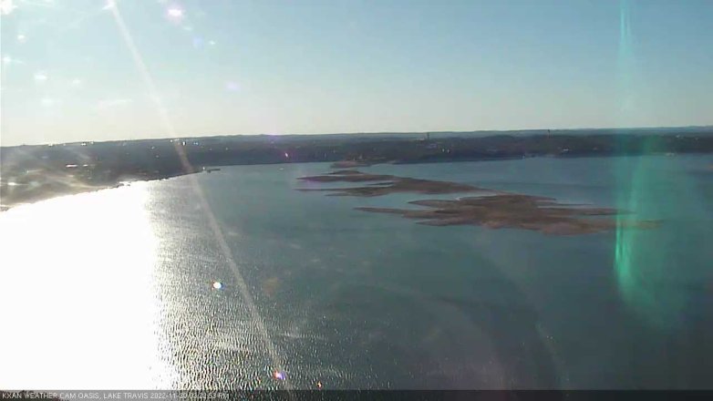 Lake Travis webcam, November 30, 2022 3:25 PM CT
