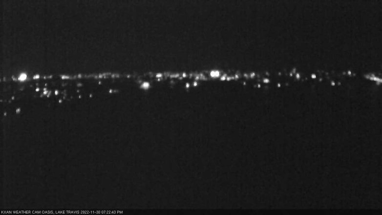 Lake Travis webcam, November 30, 2022 7:25 PM CT