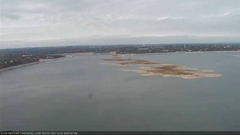 Lake Travis webcam, December 1, 2022 9:45 AM CT