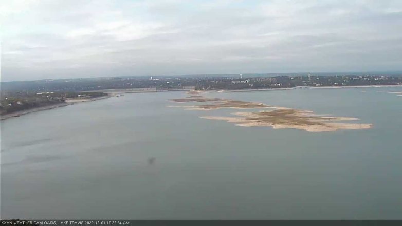 Lake Travis webcam, December 1, 2022 10:25 AM CT