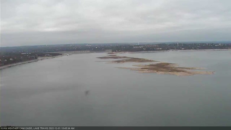 Lake Travis webcam, December 1, 2022 10:45 AM CT