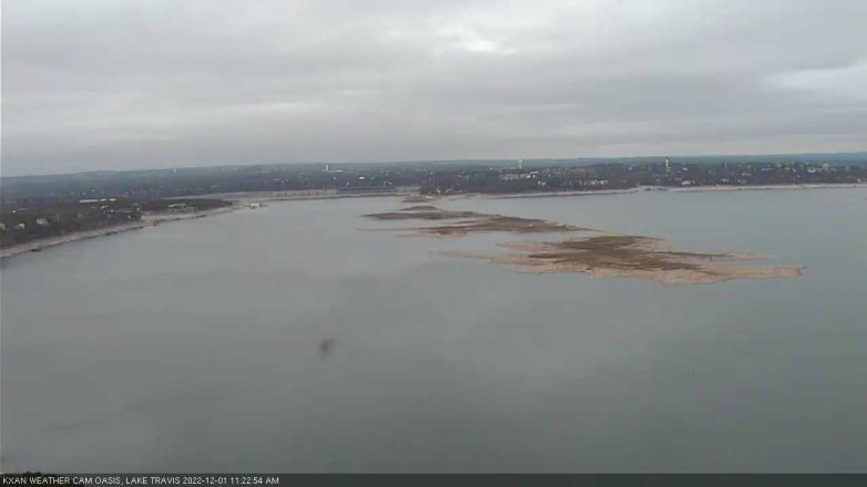 Lake Travis webcam, December 1, 2022 11:25 AM CT