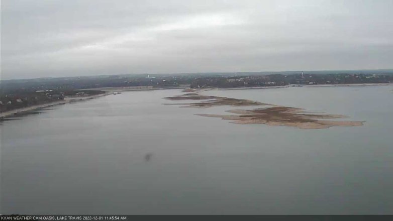 Lake Travis webcam, December 1, 2022 11:45 AM CT