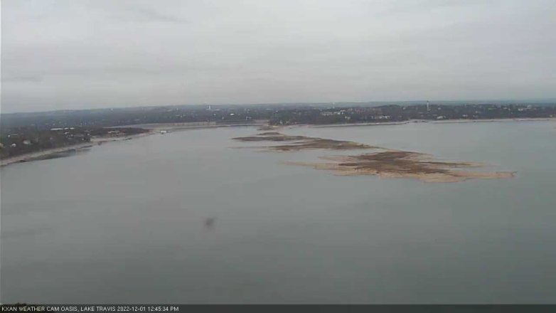 Lake Travis webcam, December 1, 2022 12:45 PM CT