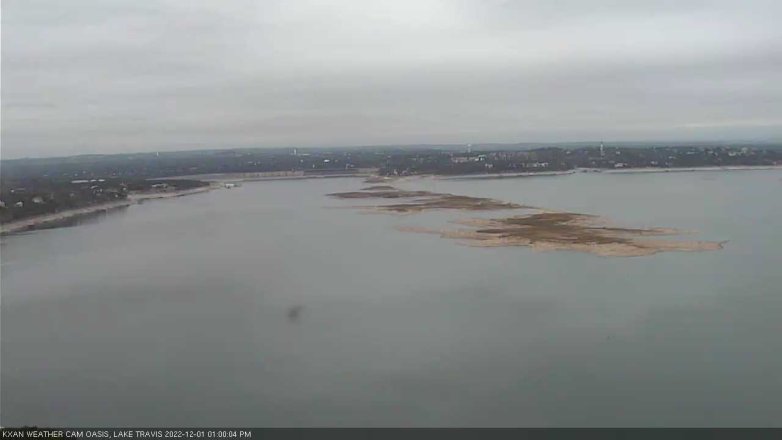 Lake Travis webcam, December 1, 2022 1:00 PM CT