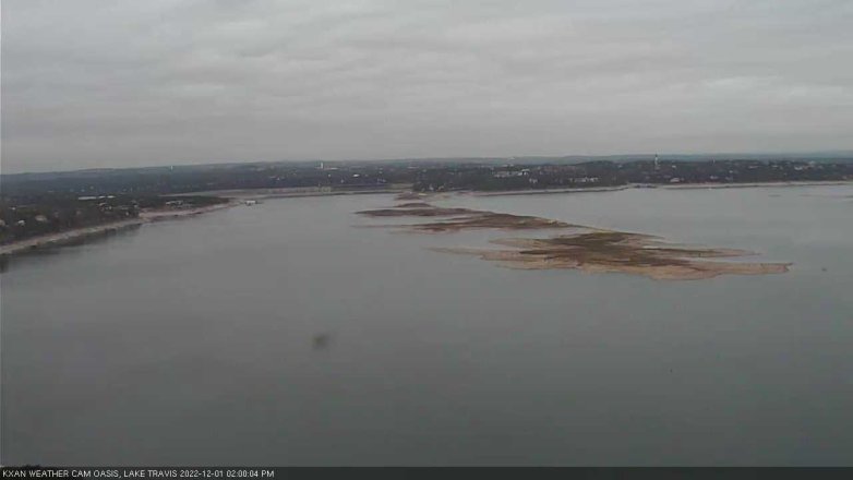 Lake Travis webcam, December 1, 2022 2:00 PM CT