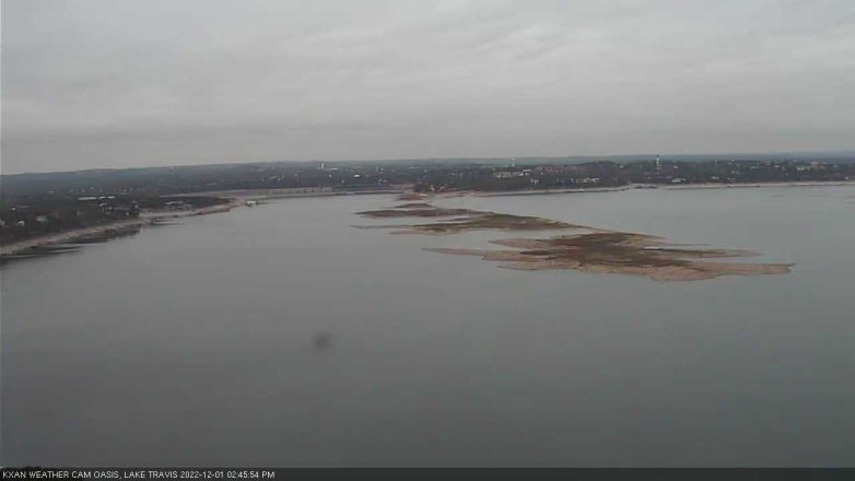 Lake Travis webcam, December 1, 2022 2:45 PM CT