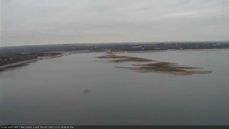 Lake Travis webcam, December 1, 2022 3:00 PM CT