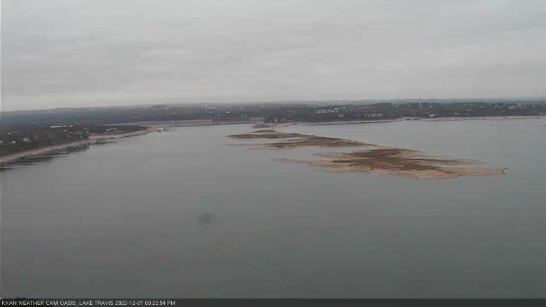 Lake Travis webcam, December 1, 2022 3:25 PM CT