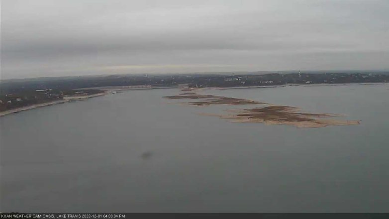 Lake Travis webcam, December 1, 2022 4:00 PM CT