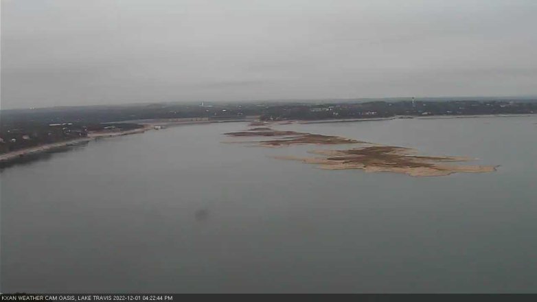 Lake Travis webcam, December 1, 2022 4:25 PM CT