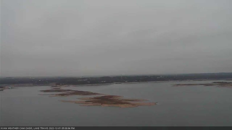 Lake Travis webcam, December 1, 2022 5:00 PM CT