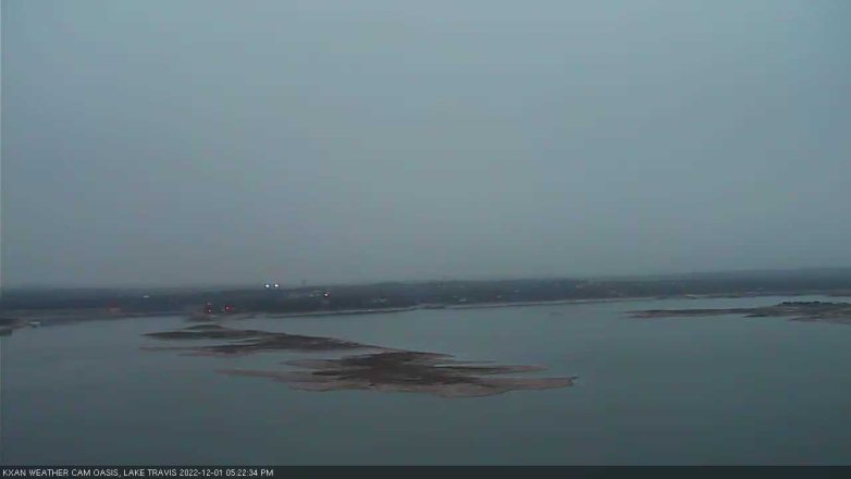 Lake Travis webcam, December 1, 2022 5:25 PM CT