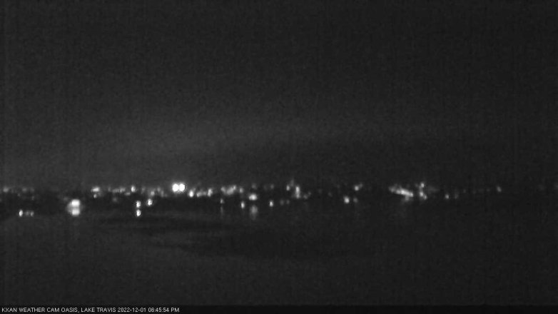 Lake Travis webcam, December 1, 2022 6:45 PM CT