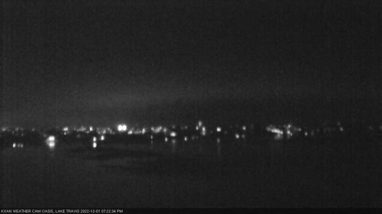 Lake Travis webcam, December 1, 2022 7:25 PM CT