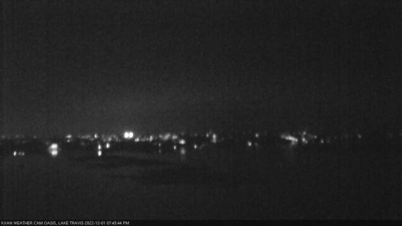 Lake Travis webcam, December 1, 2022 7:45 PM CT
