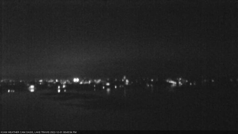 Lake Travis webcam, December 1, 2022 8:45 PM CT