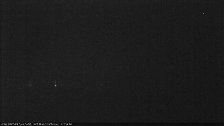 Lake Travis webcam, December 1, 2022 11:25 PM CT