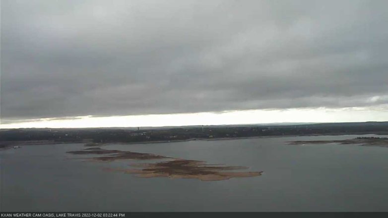Lake Travis webcam, December 2, 2022 3:25 PM CT