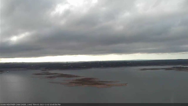 Lake Travis webcam, December 2, 2022 3:45 PM CT
