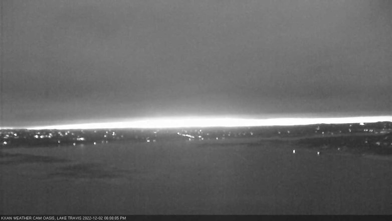 Lake Travis webcam, December 2, 2022 6:00 PM CT