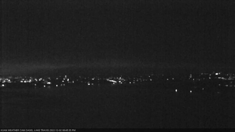 Lake Travis webcam, December 2, 2022 6:45 PM CT