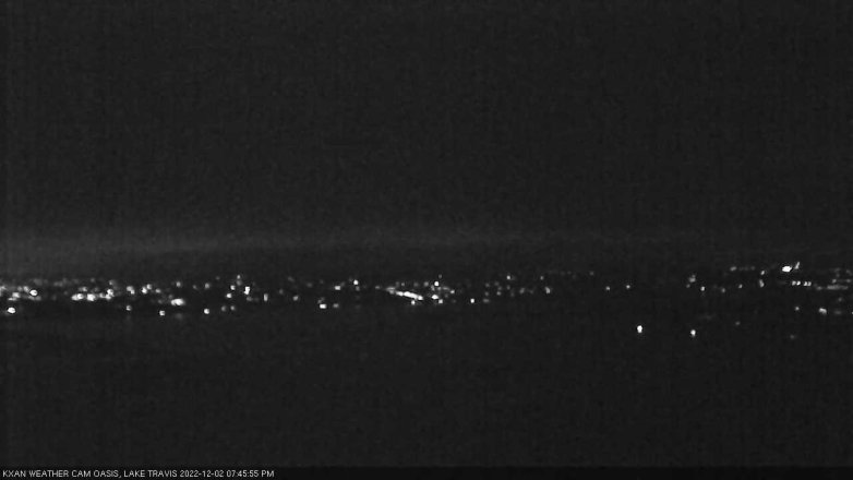 Lake Travis webcam, December 2, 2022 7:45 PM CT