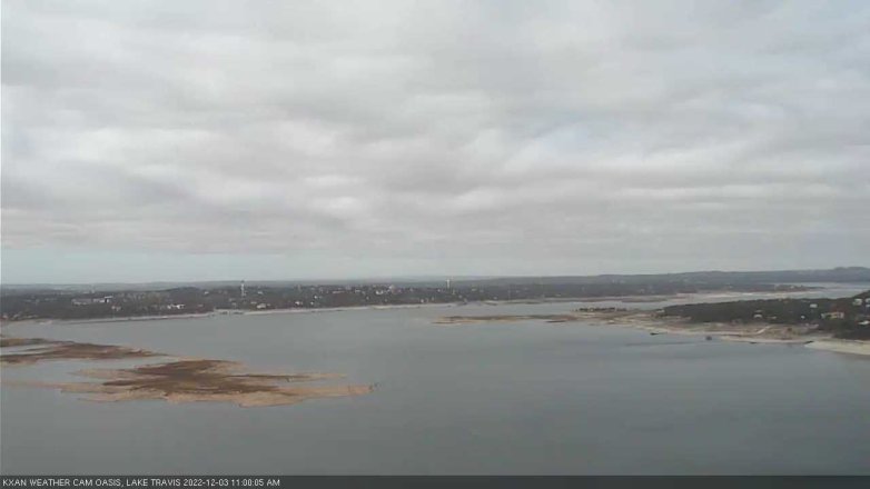 Lake Travis webcam, December 3, 2022 11:00 AM CT